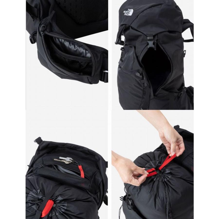 ザ・ノースフェイス THE NORTH FACE Tellus 35 K Black NM62368 テルス トレッキングパック 35L/37L 軽量 フィット感 | THE NORTH FACE | 05