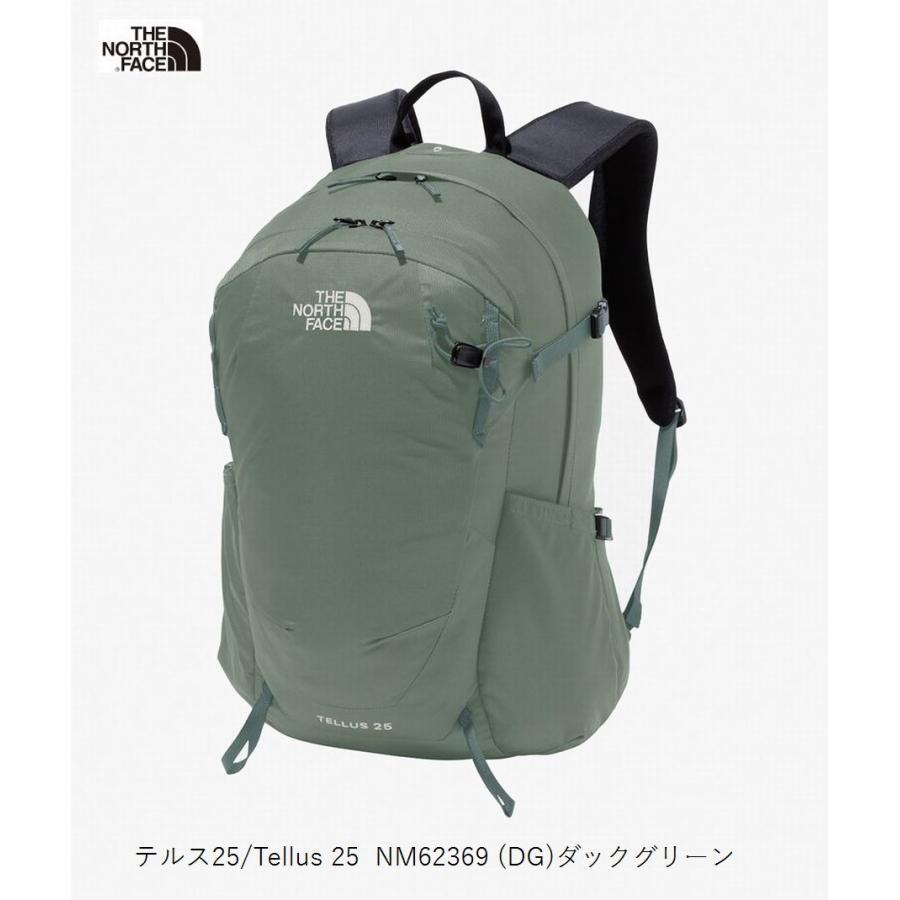 ザ ノースフェイス アウトドア THE NORTH FACE Tellus 25 ダックグリーン NM62369 DG バックパック テルス25 ユニセックス 中型パック 26L | THE NORTH FACE