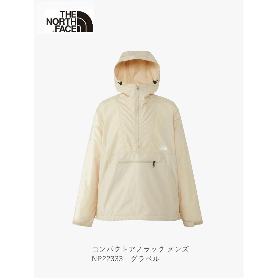 ザノースフェイス　コンパクトアノラック　M グラベル THE NORTH FACE（ザ ノースフェイス） THE NORTH FACE Compact Anorak