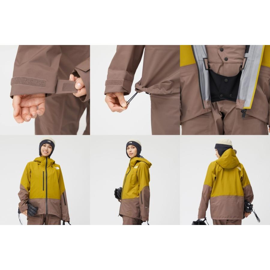 ザ ノースフェイス THE NORTH FACE Powder Guide Light Jacket MineralGdDpTp パウダー