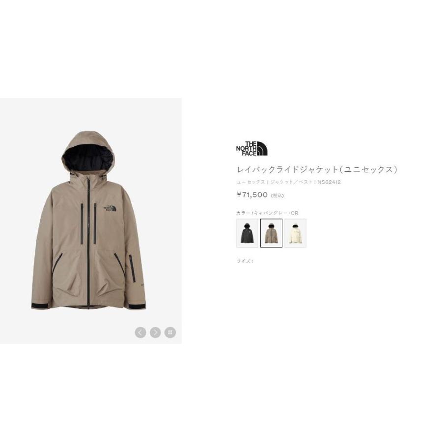 THE NORTH FACE ノースフェイス LAYBACK RIDE JACKET VW Vintage