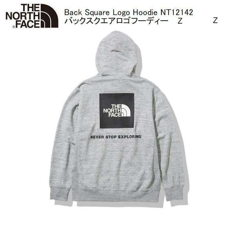 ノースフェイス THE NORTH FACE バックスクエアロゴフーディー Back Square Logo Hoodie NT12142