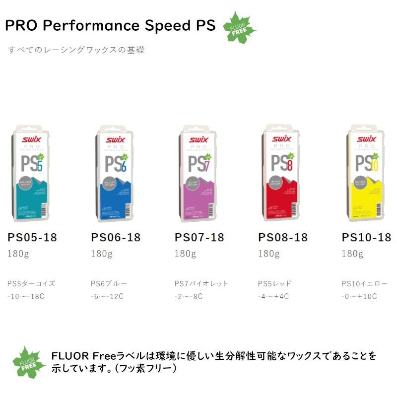 SWIX スウィックス ワックス PRO Performance Speed PS 180g SWIX スウィックス ワックス PRO Performance Speed PS 180g