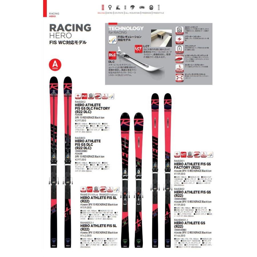 HERO（ROSSIGNOL） ロシニョール 2019 2020 ROSSIGNOL HERO ATHLETE