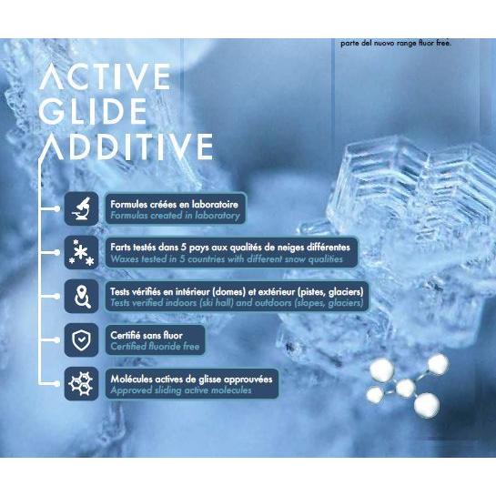 スキー ワックス VOLA ボラ H MACH HighHigro RacingWax ブルー 250ml