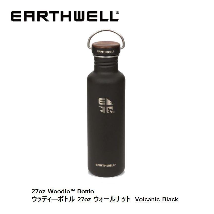 アースウェル Earthwell 27oz Earthwell Bottle Woodie Walnut Cap Volcanic Black アウトドア ドリンク ボトル 水筒 おしゃれボトル Sb27 Sb27 W10w10 オールマウンテンスポーツdoing 通販 Yahoo ショッピング