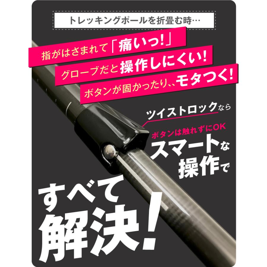 SINANO シナノ フォールダー TWIST125 ブラック 110-125cm
