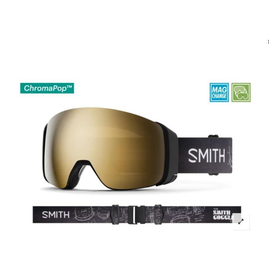 SMITH（スミス） ゴーグル (E)4D MAG AC Markus Eder CP Sun Bk Gold