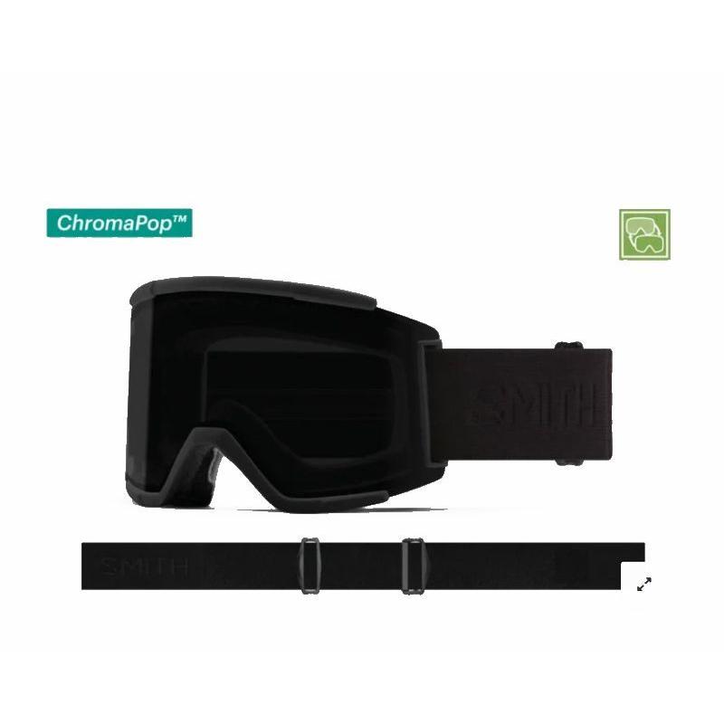 スミス ゴーグル SMITH (E)Squad XL Blackout CP Sun Black RoseFlash アーリー smt010273005オールマウンテンスポーツDoing
