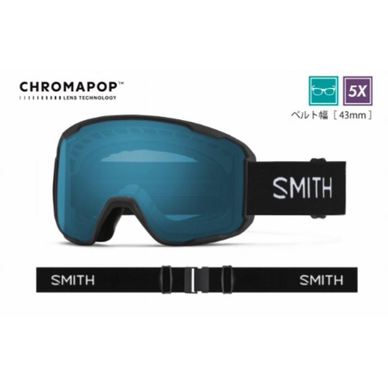 スミス 2026 SMITH PREVIEW BLACK CP EVERYDAY BL MIRROR  スキー スノボ ゴーグル 眼鏡対応 調光レンズの画像
