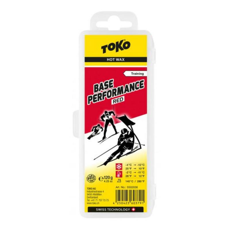 トコ TOKO BASE PERFORMANCE  レッド 120g HOT WAX スキー ホット ワックス