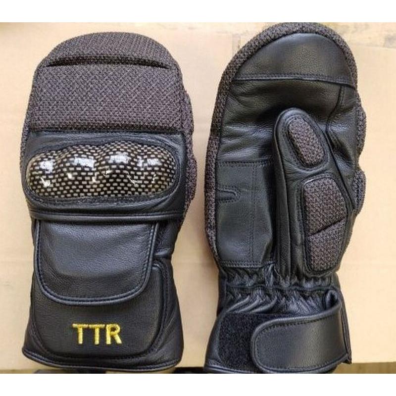 TTR スキーグローブ Lサイズ ティーティーアール TTR Race Mitt GoatLeather ミトン スキー スノボ