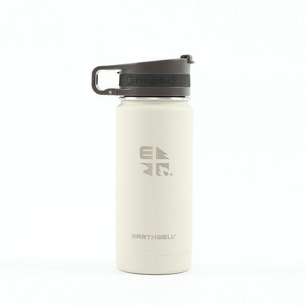 アースウェル EARTHWELL 16oz Earthwell Vacuum Bottle Roaster Loop Cap Baja Sand アウトドア ドリンク ボトル 水筒 おしゃれボトル VJ16｜ams-doing｜02