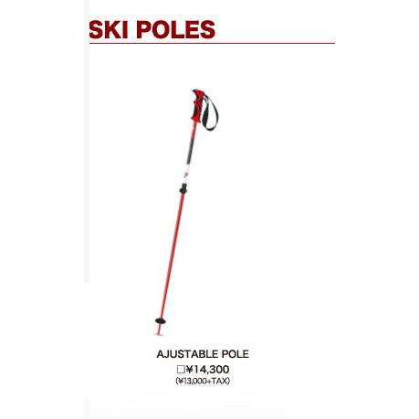 HUKOER スキー用伸縮ストック 110−135cm スキーポール ボラ ストック 2025 VOLA ALU AJUSTABLE POLE 伸縮タイプ スキー