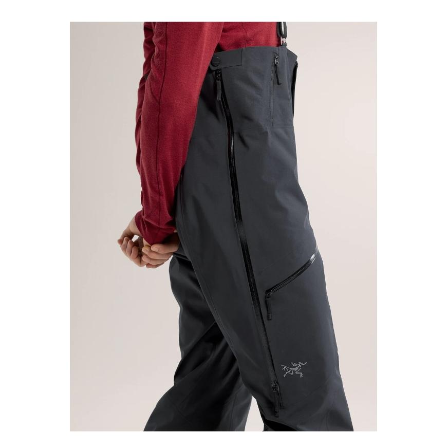 アークテリクス ARC'TERYX Rush Bib Men Black スキー スノボ スノーボード シェル ラッシュ ビブ パンツ ゴアテックス｜ams-doing｜04