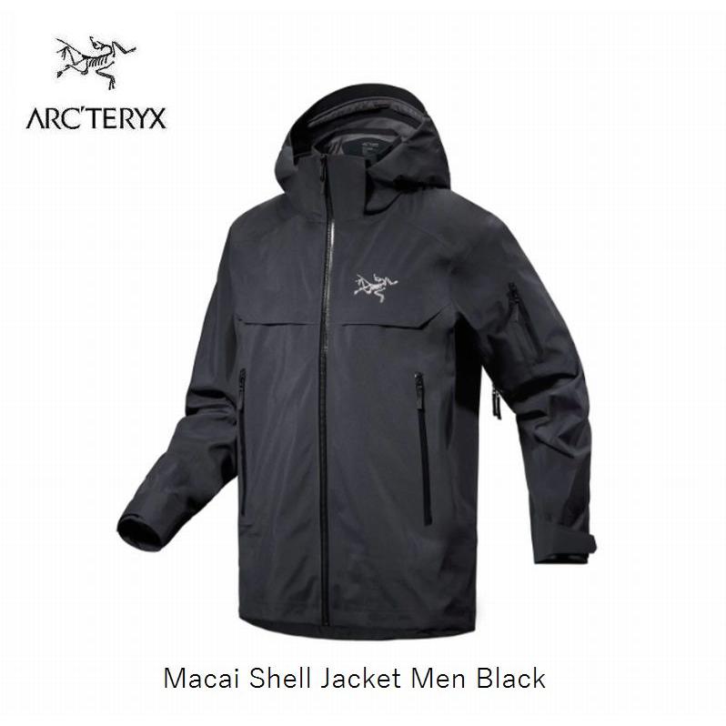 アークテリクス ARC'TERYX Macai Shell Jacket Men Black マカイ メンズ シェル ジャケット スキー