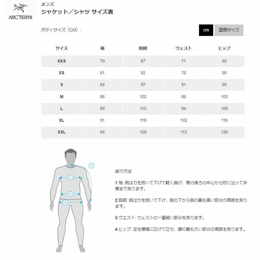 ARC'TERYX（アークテリクス） ARC'TERYX Alpha SV Jacket Mens Black