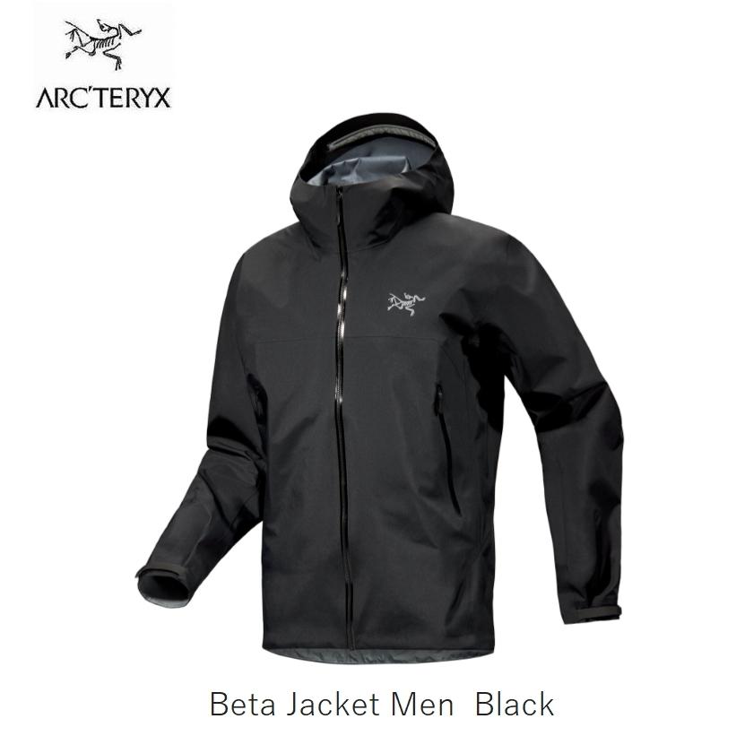 ARC'TERYX アークテリクス Beta Jacket Men Black X00000772603 ARC'TERYX アークテリクス Beta Jacket Men Black X00000772603