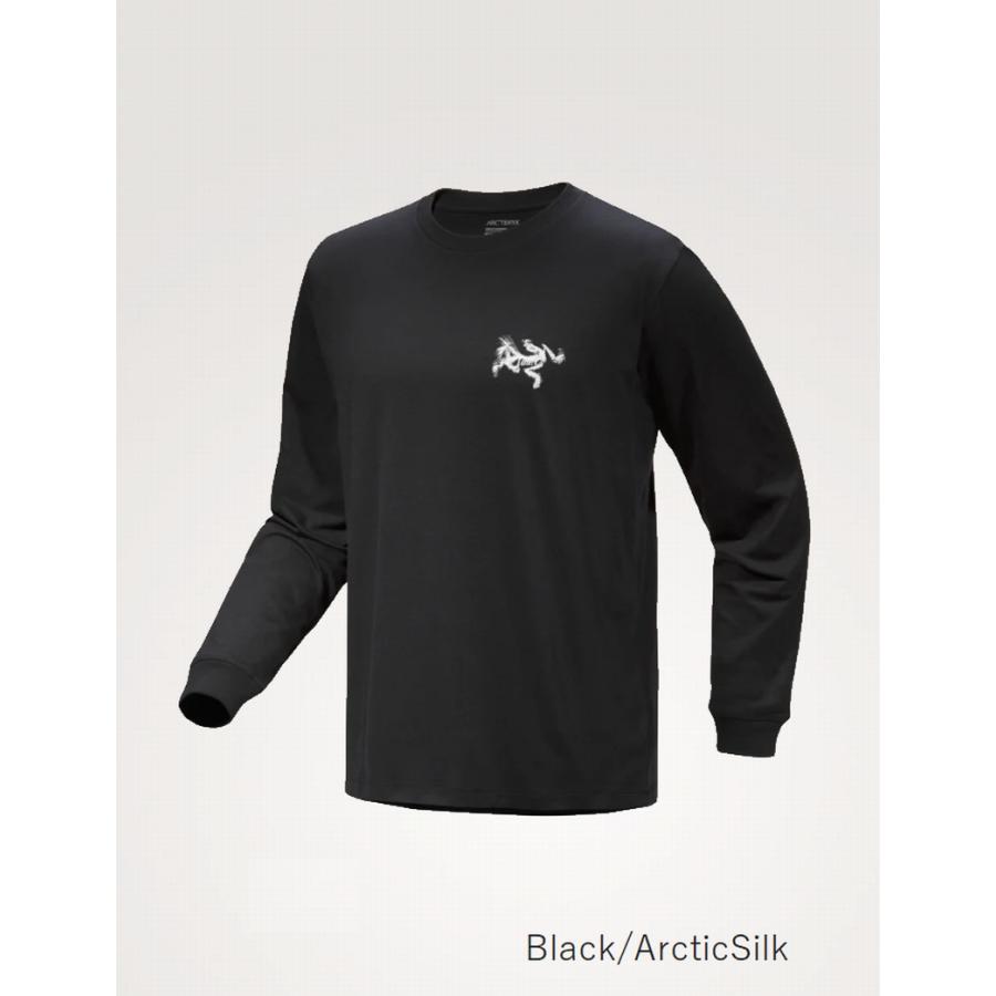 新品未使用Arc'teryxアークテリクスKragg SL Cotton LS ARC'TERYX アークテリクス Kragg SL Cotton Bird Tile LS Men Bk