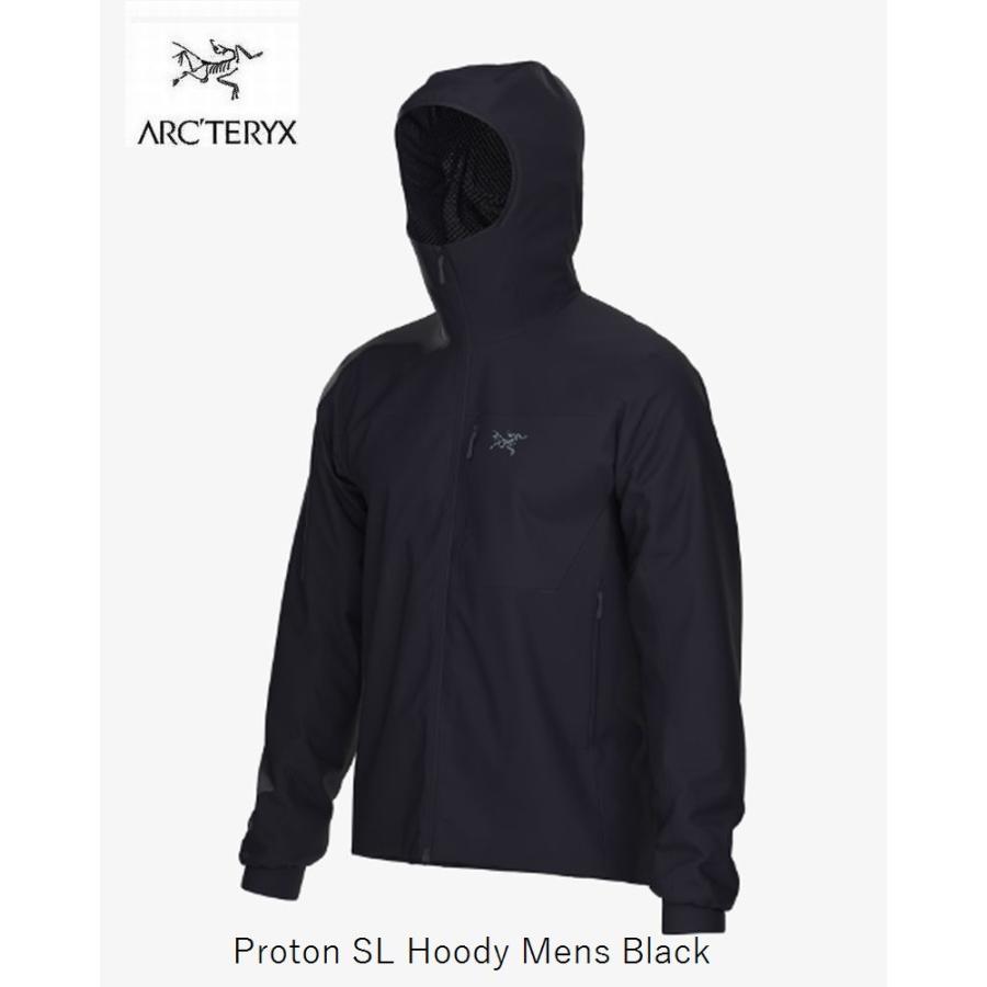 ARC'TERYX アークテリクス Proton SL Hoody Mens Black プロトン ARC'TERYX アークテリクス Proton SL Hoody Mens Black プロトン