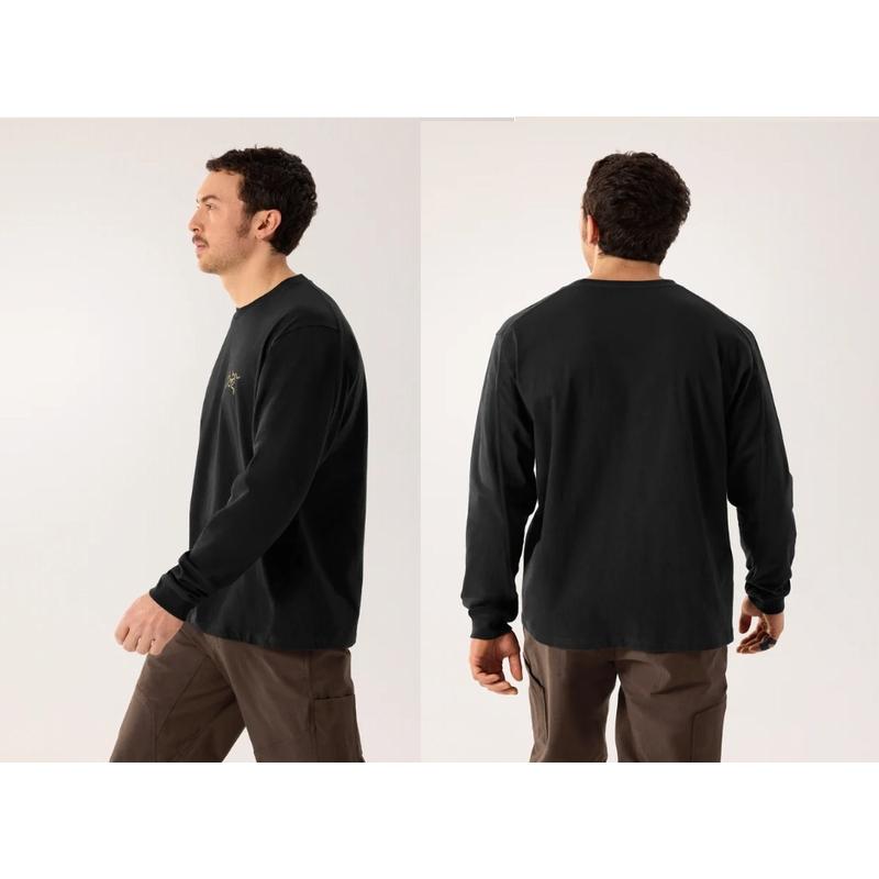 ARC'TERYX アークテリクス Kragg Cotton LS Men 24K Black