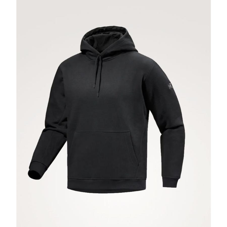 ARC'TERYX アークテリクス エンブレムフリースクルー 黒 ARC'TERYX（アークテリクス） スウェット EMBLEM FLEECE CREW