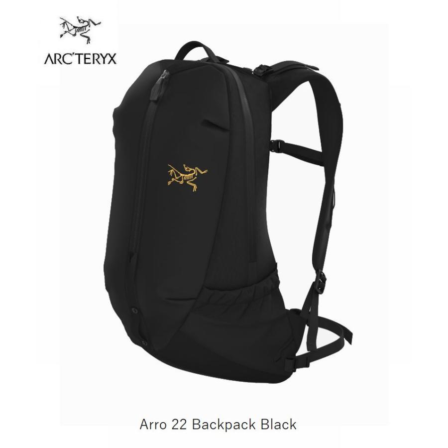 アークテリクス アロー22 リュック　ブラック ARC'TERYX（アークテリクス） ARC'TERYX Arro 22 Backpack Black