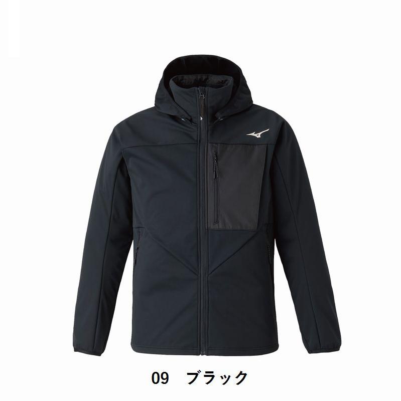 MIZUNO（ミズノ） 2025 MIZUNO Tecshield Jacket Z2MCA401 09 ブラック