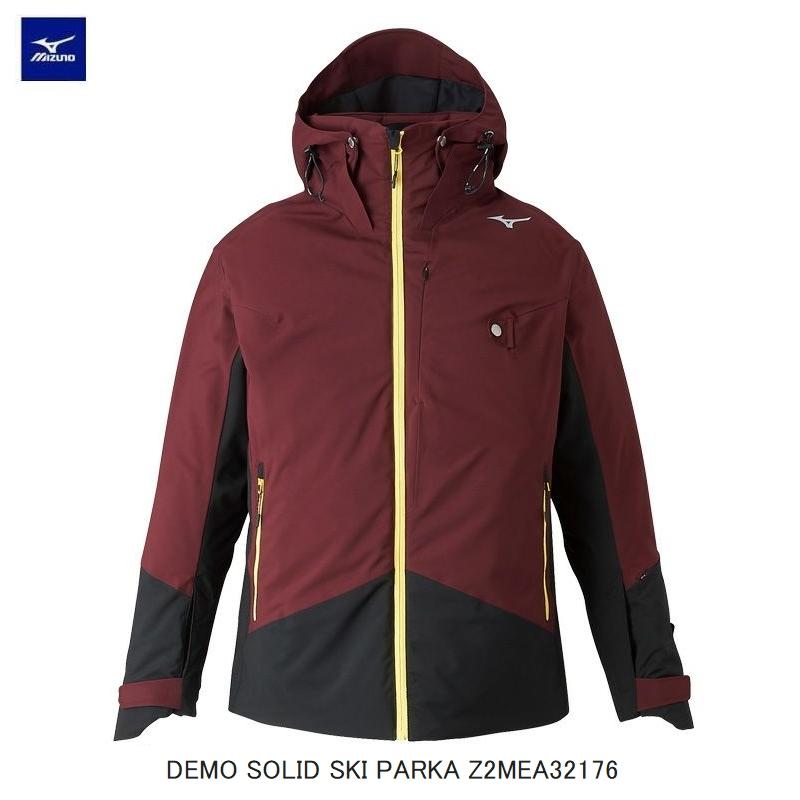 ミズノ スキーウエア 2023 2024 MIZUNO DEMO SOLID SKI PARKA Z2MEA321 76 エンジブラック メンズ  レディース ジャケット : z2mea32176 : オールマウンテンスポーツDoing - 通販 - Yahoo!ショッピング