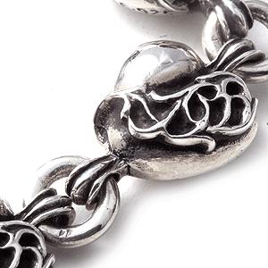 CHROME HEARTS クロムハーツ Chrome Hearts ハート ブレスレット CHROME HEARTS クロムハーツ Chrome Hearts ハート ブレスレット