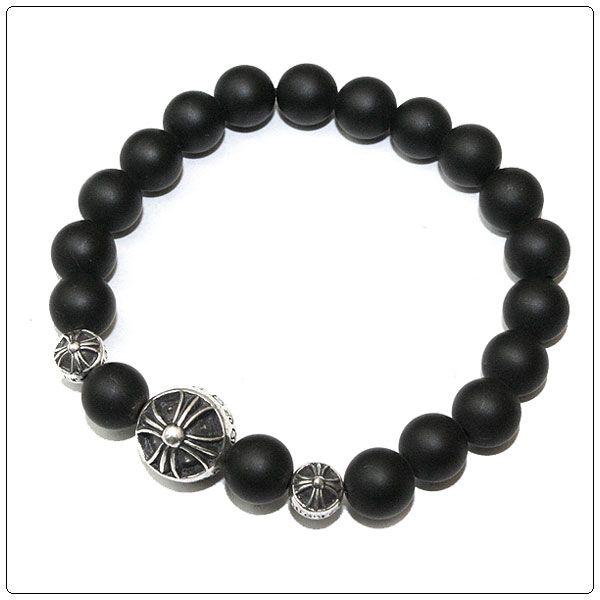 クロムハーツ Chrome Hearts クロムハーツ ビード 8MM マットオニキス