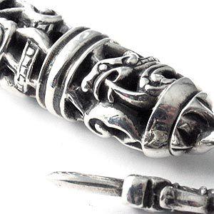【美品】クロムハーツ　ケルティックローラーキーリング ギャランティ付き CHROME HEARTS クロムハーツ Chrome Hearts キーリング