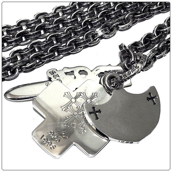 CHROME HEARTS クロムハーツ Chrome Hearts ぺーパーチェーン20インチ 