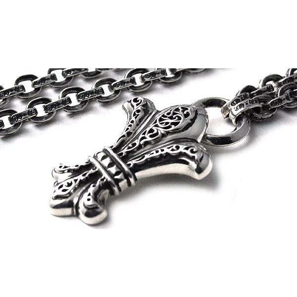 CHROME HEARTS クロムハーツ Chrome Hearts ぺーパーチェーン18インチ  