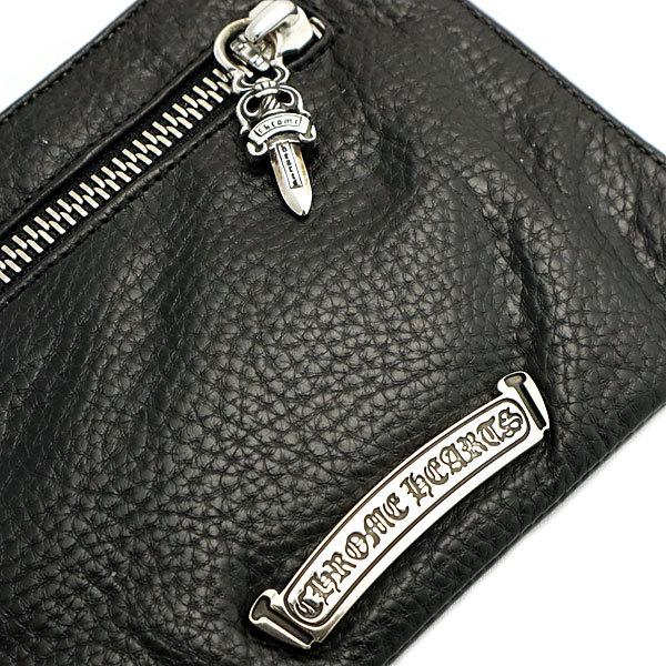 クロムハーツ 財布 Chrome Hearts 2サイド ジップ ウォレット 3クロス パッチーズ