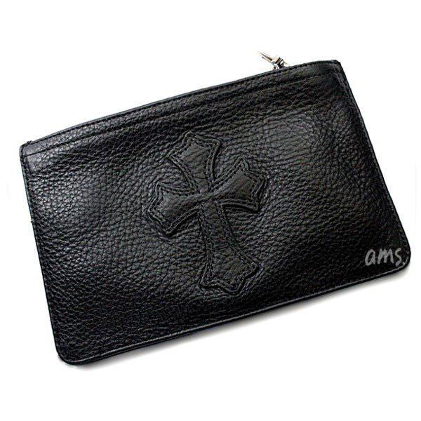 CHROME HEARTS 2SIDE HEAVY LEATHER ZIP 財布