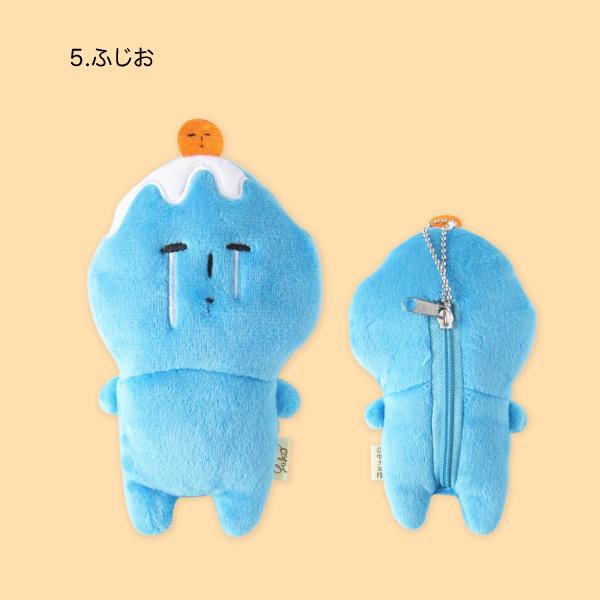 エコバッグ 収納 マスコット ゆきお 星 ネコスケ りんご ふじお : AM