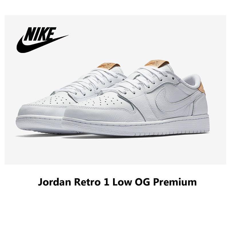 air jordan 1 low og premium white