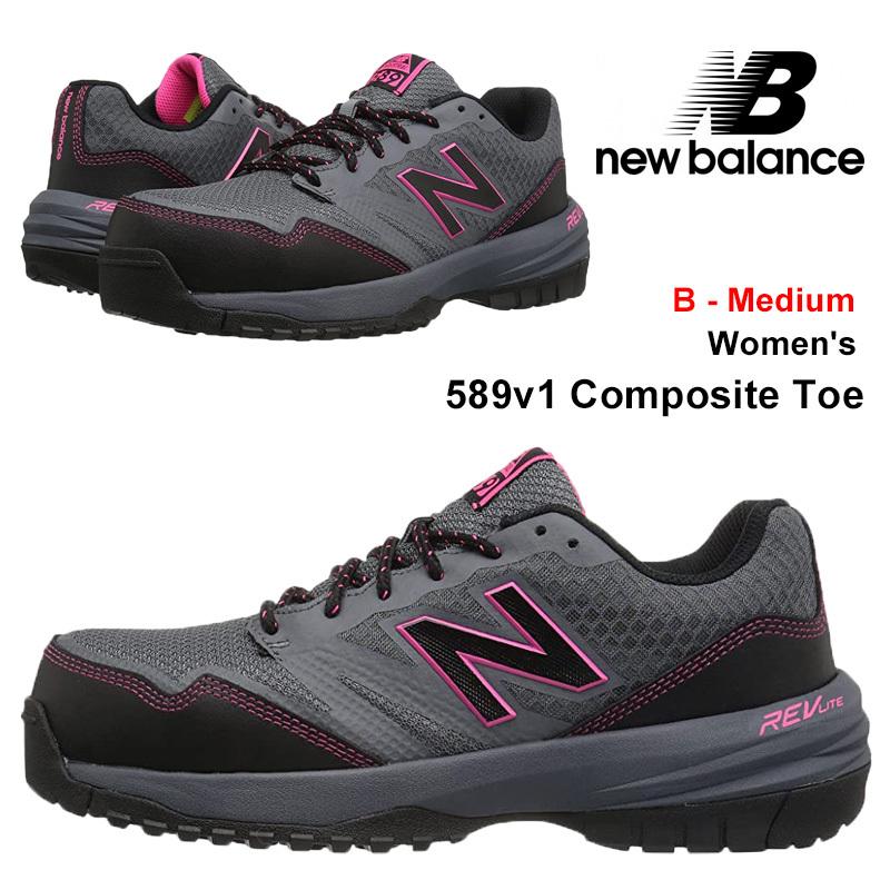 値下げ！ニューバランス New Balance 589v1 Composite Toe ワイズB 安全靴 作業靴 ワークシューズ レディース  グレーピンク WID589T1 US正規品・送料無料 :0692NB-589v1-grypnk-wmns-medium:ams closet - 通販  -