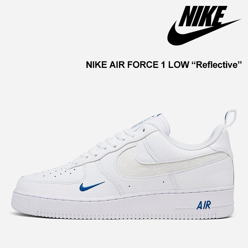 Nike Air Force 1 Low Reflective White Blue FB8971-100