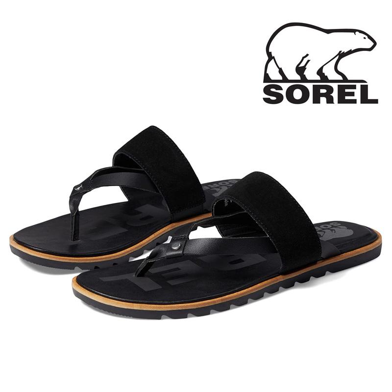 ソレル SOREL ELLA II EASY FLIP SANDAL レディース サンダル トング フラットサンダル ぺたんこ ローヒール ブラック US正規品 送料込 並行輸入 :0914Sorel-ella-2-easy-flipsandal-bkss:ams closet 通販 サンダル ベージュ ぺたんこ ローサンダル オフホワイト