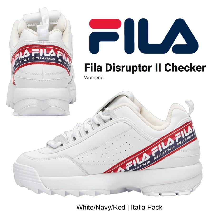 Fila Disruptor 2 Checker フィラ ディスラプター2 厚底 プラットフォーム ダッド スニーカー ロゴ レディース 正規品 送料無料 Us直輸入 Ern01 Greg1066fila Disruptor 2 Checker Ams Closet 通販 Yahoo ショッピング