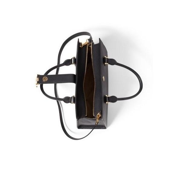 Lauren Ralph Lauren ラルフローレン Brigitte Ii ブリジット サッチェル バッグ 黒 ロゴプレート レザー 正規品 送料無料 Us直輸入 Ern01 Lr Brigitte2 Ams Closet 通販 Yahoo ショッピング