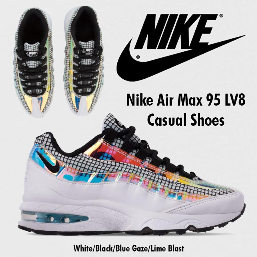 Nike Air Max 95 LV8 ナイキ エアマックス95 GS キラキラ 白 BQ7218-100　スニーカー レディース可 正規品 送料無料  US直輸入 :g1093NIKE-am95-lv8-gs-bq7218-100:ams closet - 通販 - Yahoo!ショッピング