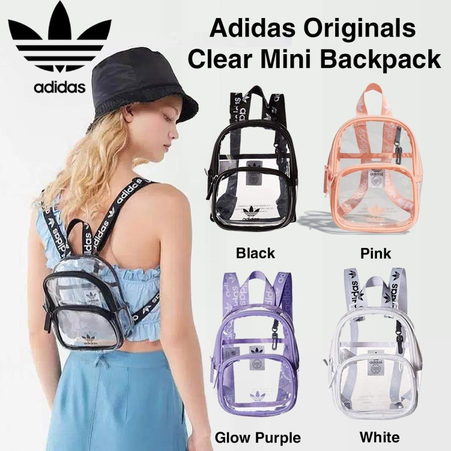 アディダス adidas Originals Clear Mini Backpack クリア ミニ バックパック リュック 透明バッグ 黒 白  CL5280 US正規品 送料込 US直輸入  :greg1058adidas-originals-clear-mini-backpack-cl5280:ams closet - 通販 -  Yahoo!ショッピング