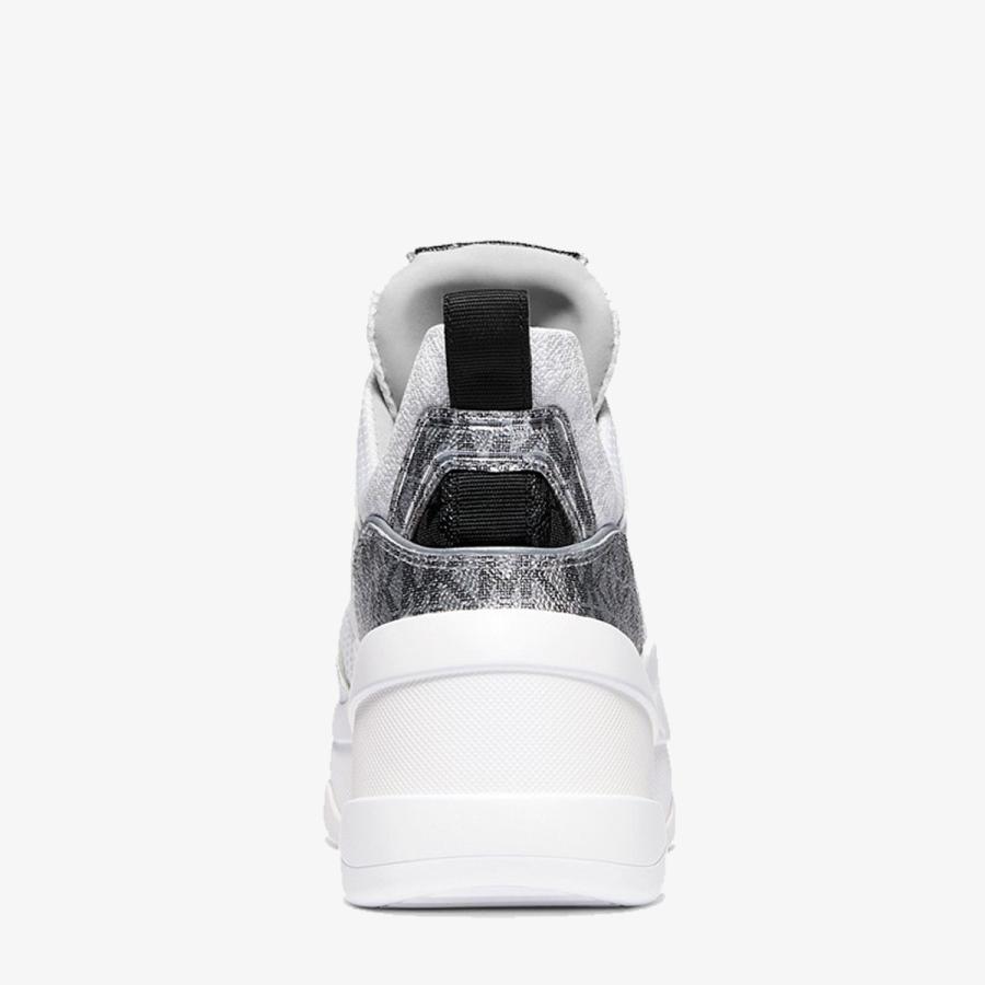 michael michael kors olympia mesh and logo trainer