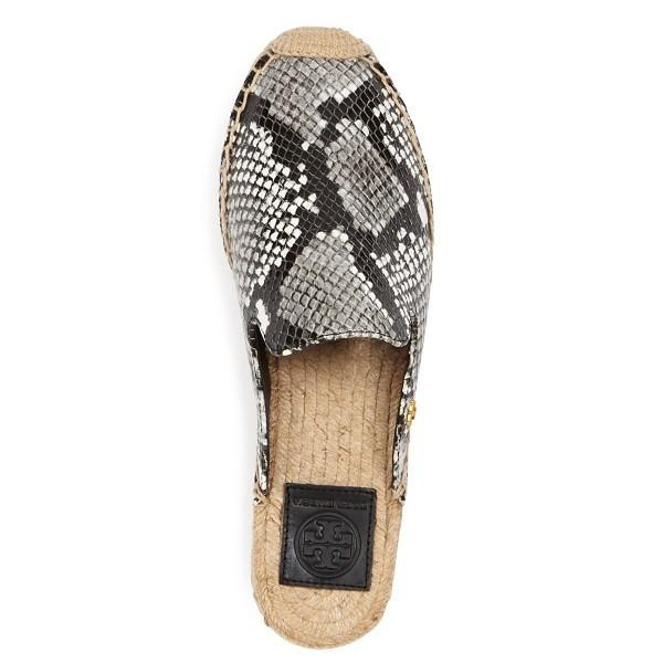 Tory burch MAX ESPADRILLE SLIDE トリーバーチ パイソン柄 スネーク柄