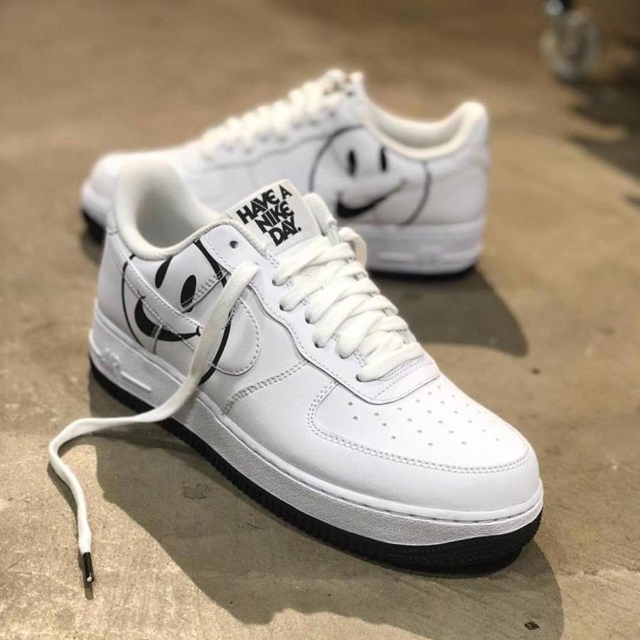 Nike Air Force 1 スマイルマーク Av0742 100 ナイキ エアフォース１ Lv8 2 Gs レディース可 スニーカー 白 正規品 送料無料 Mrk Greg7010 Nike Af1 Gs Av0742 100 Ams Closet 通販 Yahoo ショッピング