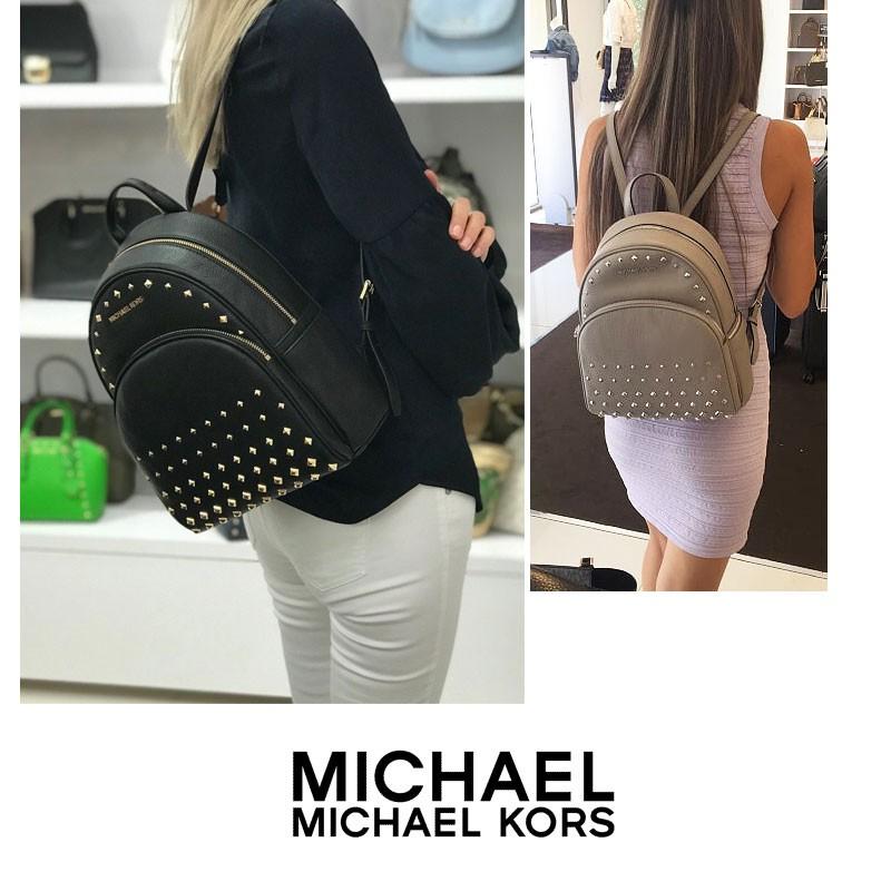 MICHAEL KORS マイケルコース abbey MD backpack スタッズ ミディアム