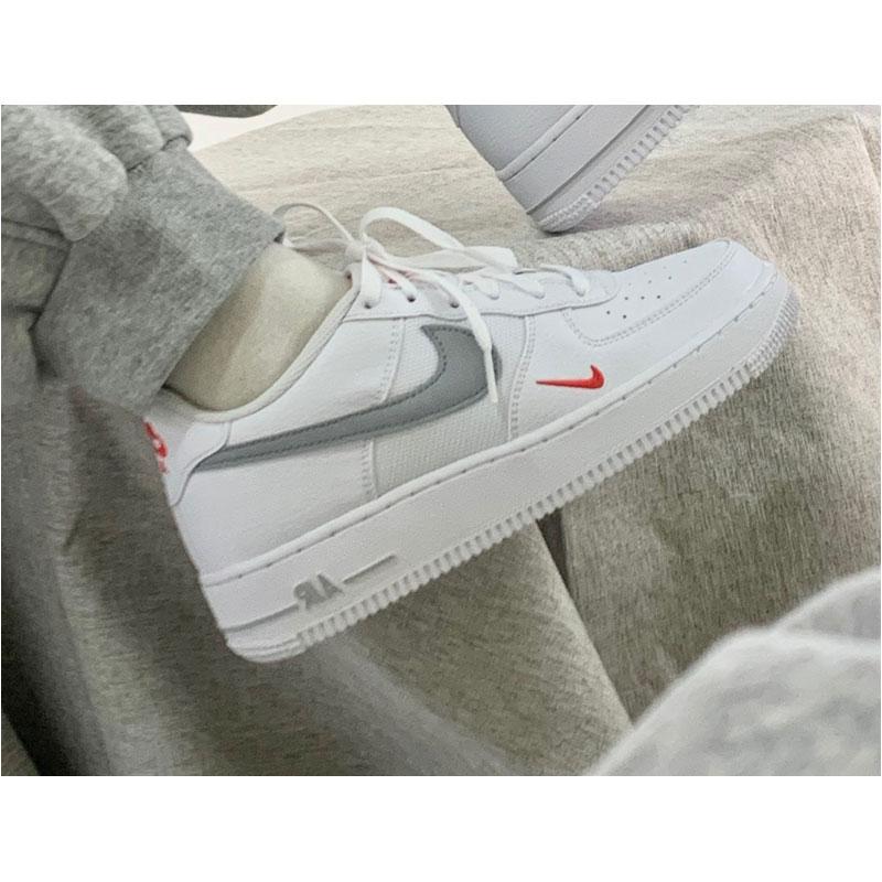 Nike Air Force 1 Low White/Red/Grey FD9772-100